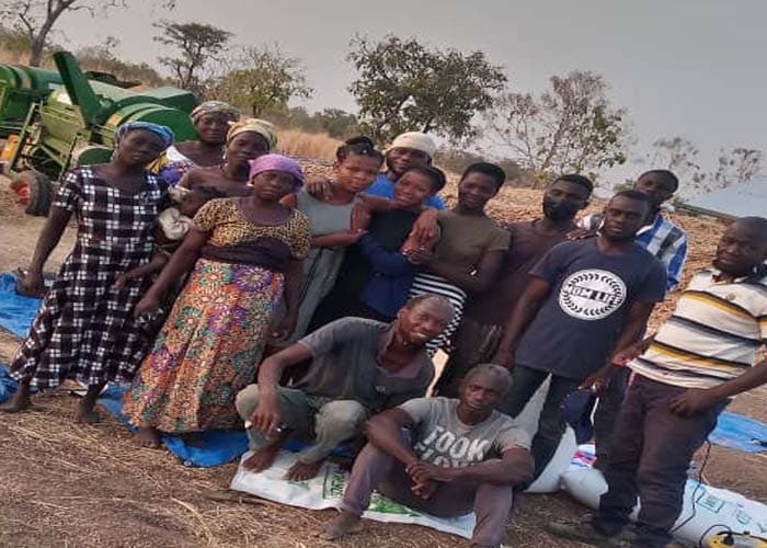 The iFeed team in the field